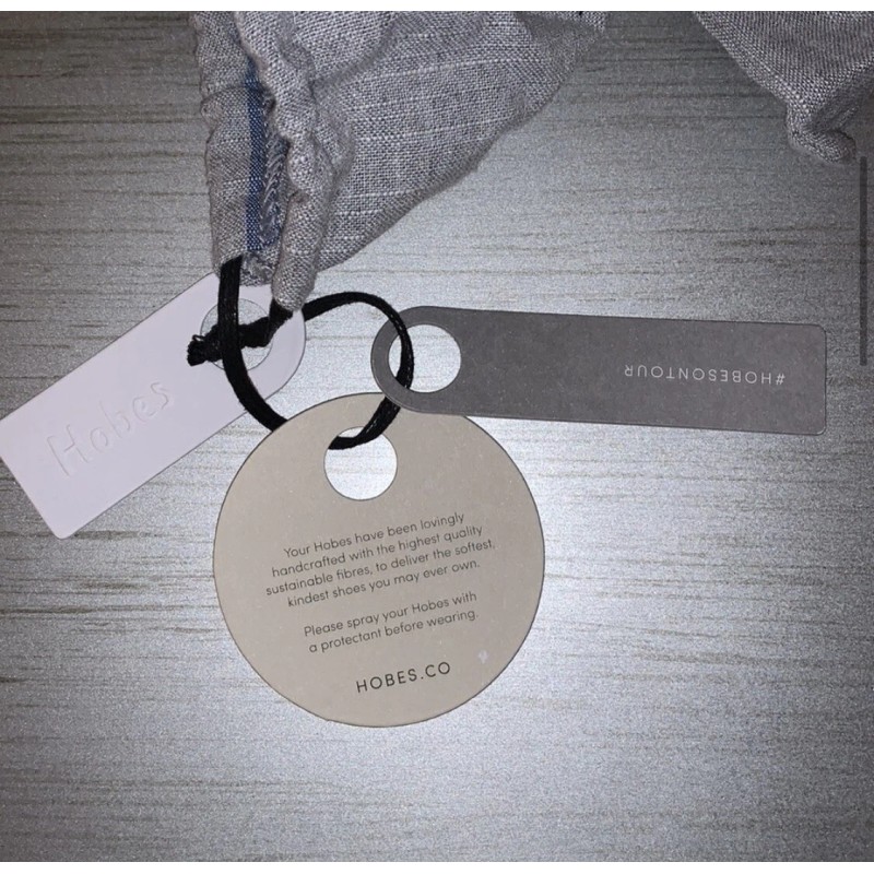 Co Hobes Co. Flat No Lace Shoes Sz 37