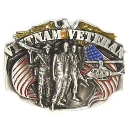 K's Novelties Belt Buckle Vietnam Veteran BU299