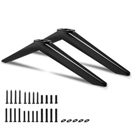 Yaotieci TV Legs for Onn Roku TV Stand Legs, TV Base Stand Legs Only for Onn Roku TV, Please Measure The Distance Between The Centers of The TV Holes, with Screws and Instruction