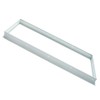 LUXRITE 2x4FT LED Panel Flange Kit, Aluminium Frame, Fits with
