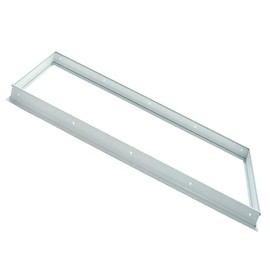 LUXRITE 2x4FT LED Panel Flange Kit, Aluminium Frame, Fits with Any Regular Size 2x4FT LED Panel