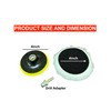 Lambswool Polishing Pads Sheepskin Buffing Pads, 7 Piece Set. Includes