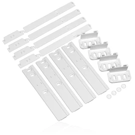 Spares2go Integrated Fridge Door Slide Mounting Universal Bracket Fixing Kit (pack of 4)