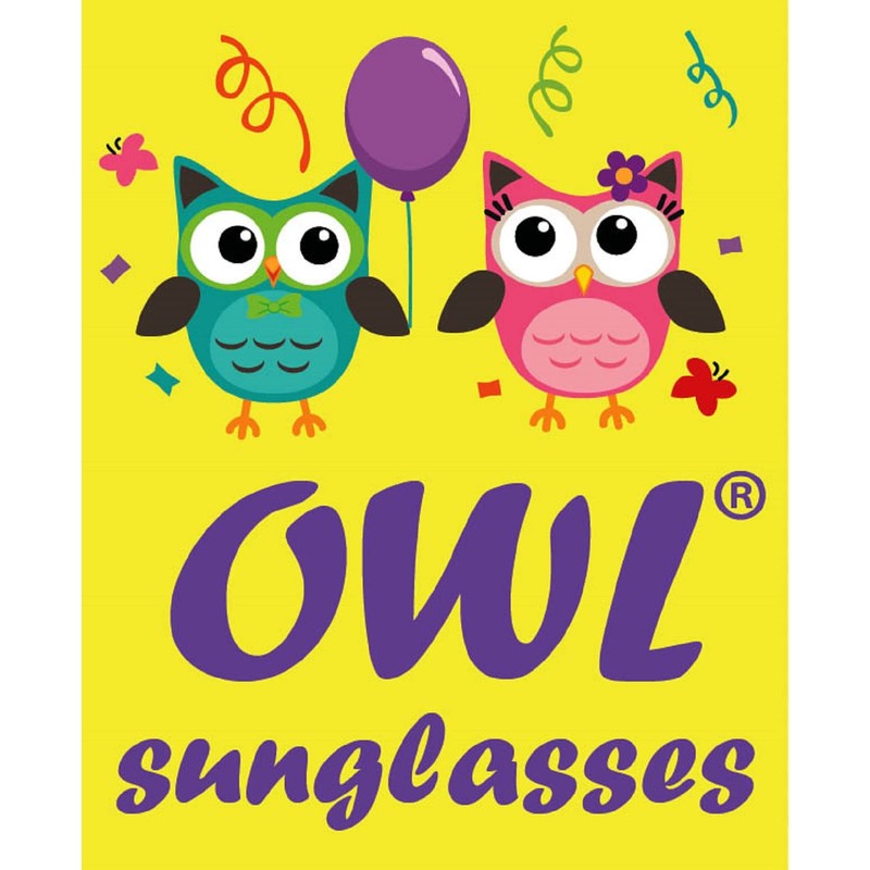 Orange Kids Clear Lens Glasses Protect Child's Eyes UVB UVA