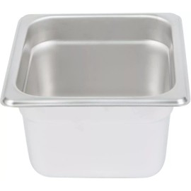 Dilitools Inserto Contenedor Acero Inoxidable Sexto 4 Pulgadas