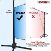 5Core Microphone Stand 360° Rotating Mic Clip Boom Arm Foldable