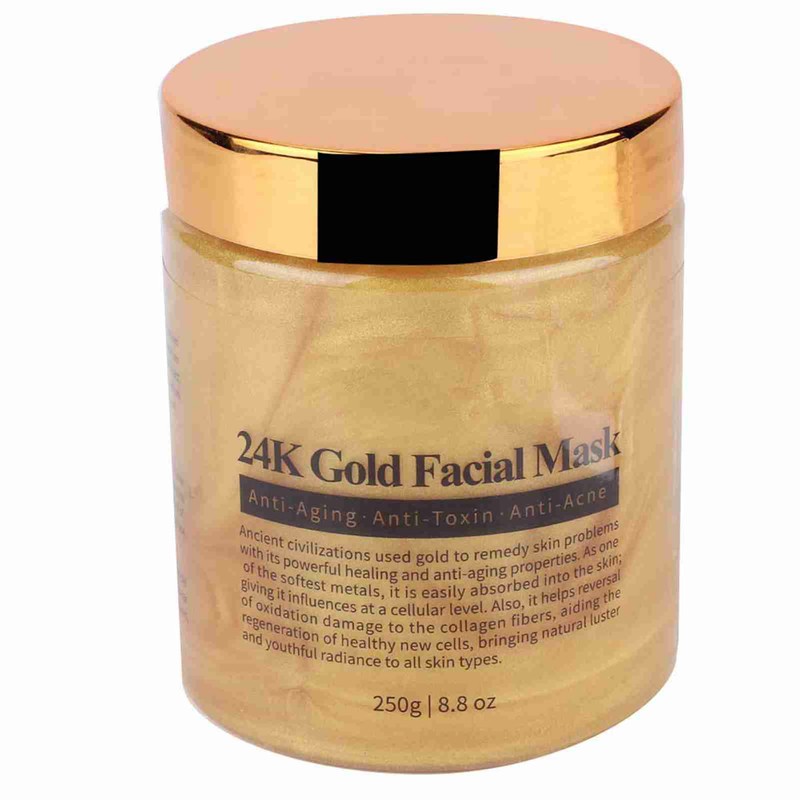 MELAO Gold Collagen Facial Mask Blackhead Removal Exfoliator Anti aging
