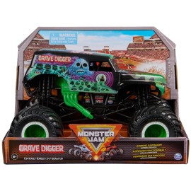 Monster Jam Grave Digger Monster Jam 1 24 Scale Die Cast Truck with Working Suspension