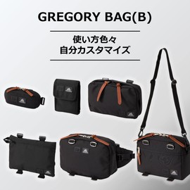 DAIWA GREGORY Envelope Pouch+D(B)BK, Black