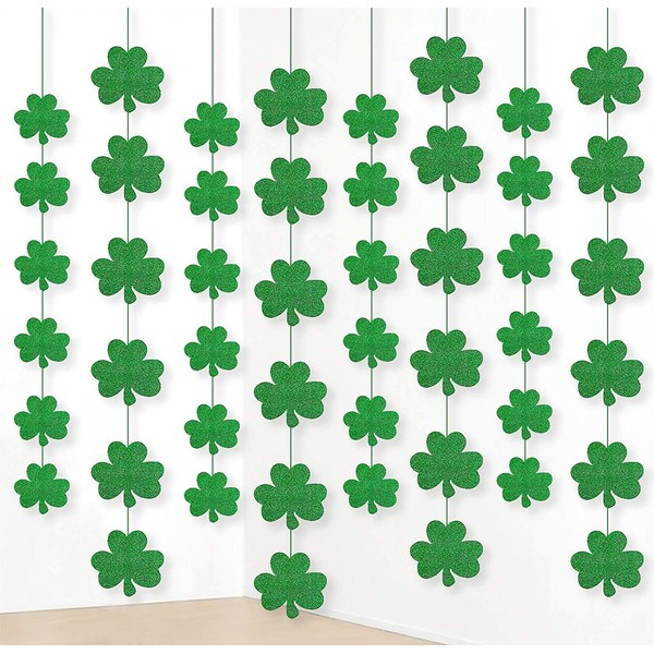 jollylife 12PCS St. Patricks Day Shamrock Decorations - Lucky One