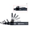 Toolzia Carbon Telescopic Surf Fishing Rod - Travel Spinning Rod