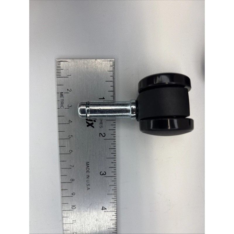 SHEPHERD CASTER Nylon Swivel Stem Rolling Casters 1.25" Wheels New