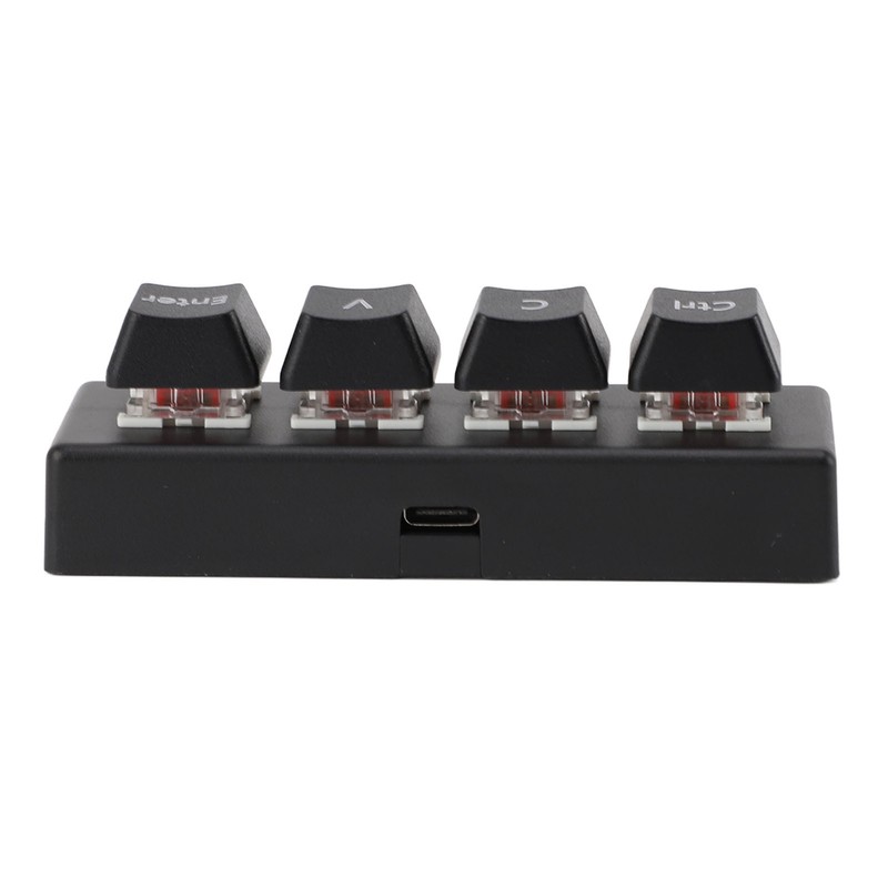 Programmable Keypad 4 Keys Support NKRO Red Switch Ctrl C