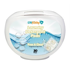 UNfilthy Concentrated Unscented Laundry Pacs (30)