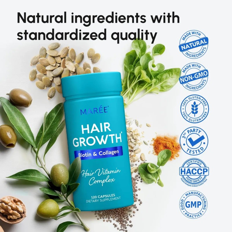 Vitaminas Crecimiento Cabello Maree Productos