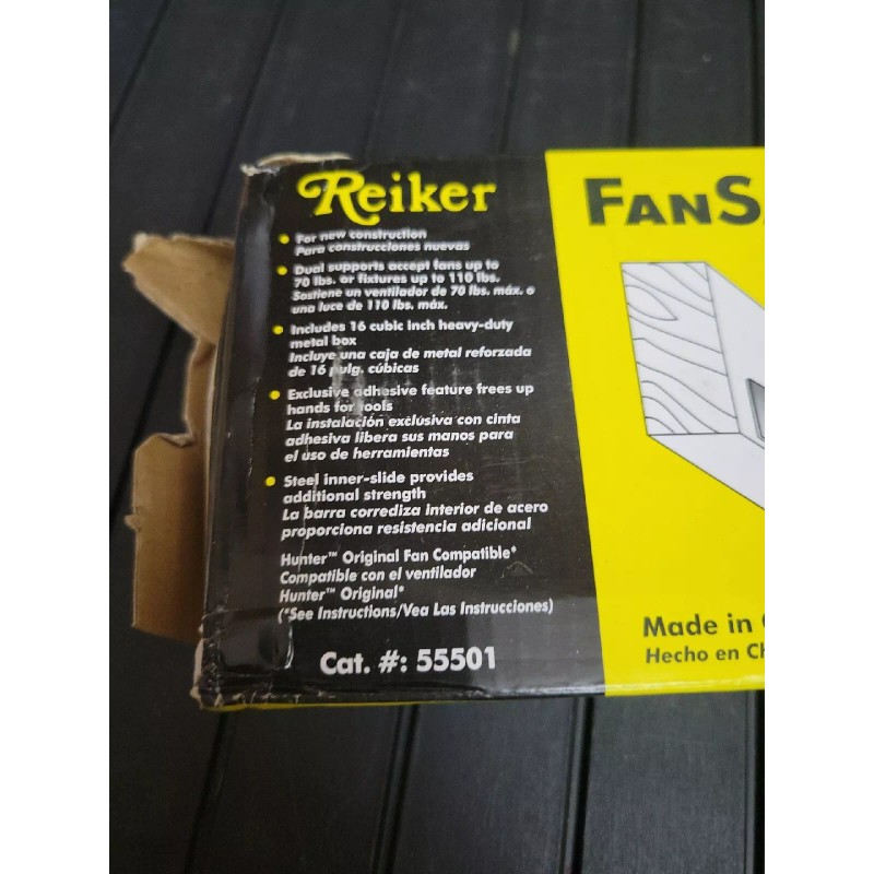 Reiker NEW Reiker FanSafe #55501 Heavy-Duty Slide Support System