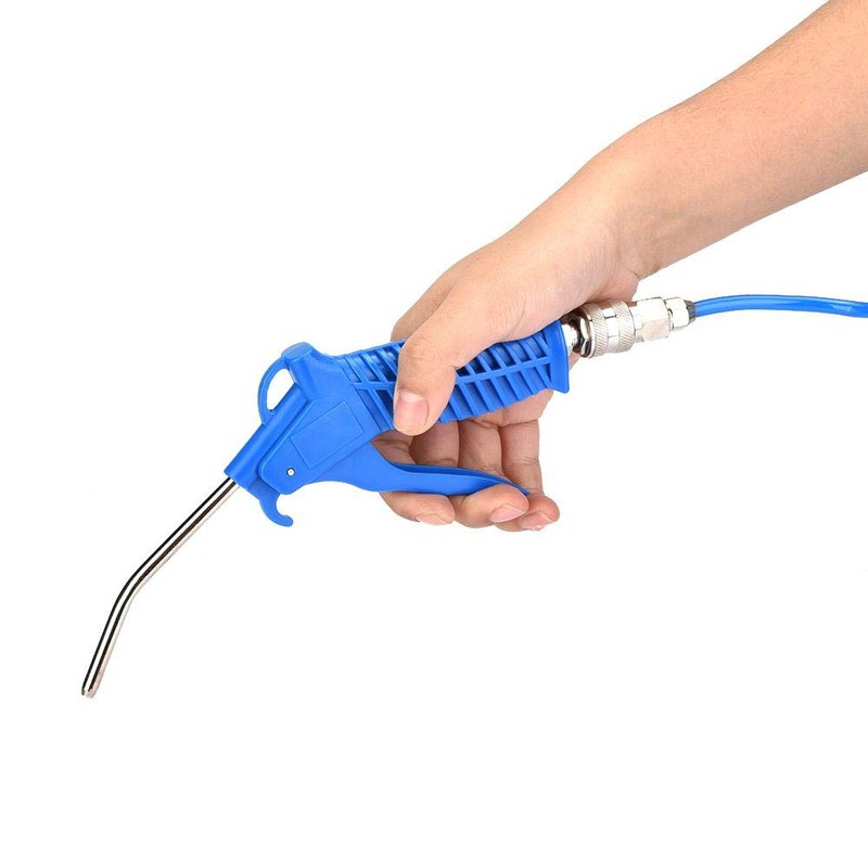 Blue 6mm Air Compressor Blow Gun, Air Blow Gun, for