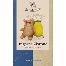 Sonnentor Organic Ginger Lemon Tea (6 x 32.40 g)