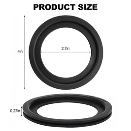 heqxwl 3 RV Toilet Seals, RV Toilet Seal Replacement for Dometic 300/310/320 Toilets - Replacement Part No. 385311658