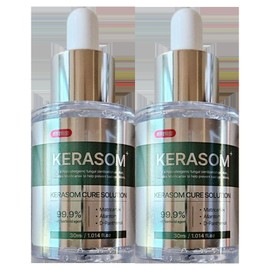 2 Kerazome Cure Solution Nails / 2개 케라좀 큐어 솔루션 손발톱