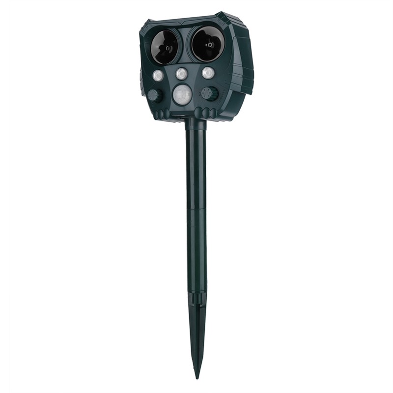 Ultrasonic Animal Repeller Solar Powered Mouse Repeller Expeller with 5