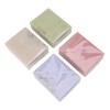 4pcs Exfoliating Soap Set Moisturizing Colorful Sea Salt Shea Butter