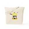 CafePress Fondue Pot Tote Bag Reusable Natural Beige Canvas Shopping