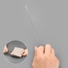 2Pcs Silver Sewing Loop Turner Hook, Stainless Steel Loop Turner