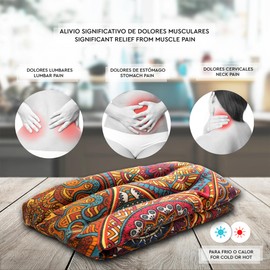 VAMAJOO Sacos Semillas Microondas (Daiki Naranja)