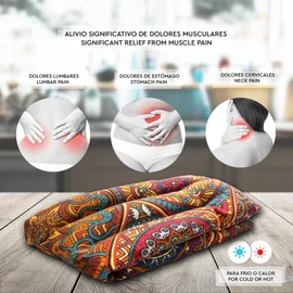 VAMAJOO Sacos Semillas Microondas (Daiki Naranja)