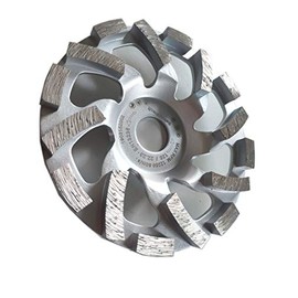 Diamond Grinding Disc Abrasive Mop Diameter 125 mm 22.23 mm Hole