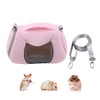 Hamster Carrier Bag Portable Outdoor Travel Handbag with Adjustable Single