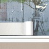 Remove 2 glass window moisture condensation tapes Prevention