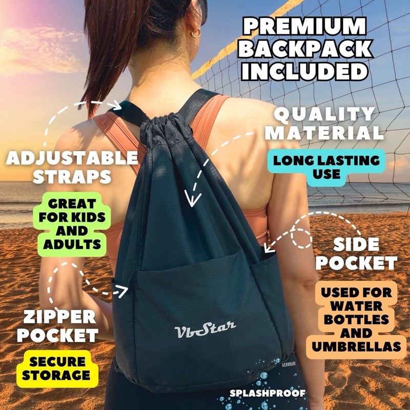 VbStar Volleyball Training Equipment Aid - Practice Your Serving, Setting