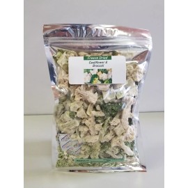 Eterna Fresh Freeze Dried Broccoli and Cauliflower Camping Hiking Survival Storage Food