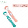 HealthAndYoga(TM) Soft Tongue Cleaner for Babies - Delicate Cleaning (Colors
