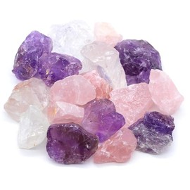 LAVISA LAVISA Wasserstein Mischung | Premium Edelsteine fr Edelsteinwasser | echte unbehandelte Natursteine, Rohsteine und Kristalle | Energiesteine und Mineralsteine fr Trinkwasser (Grundmischung)