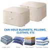 OUZHOU 2Pcs Ultra Space Saving Self Compression Storage Bag,space saver