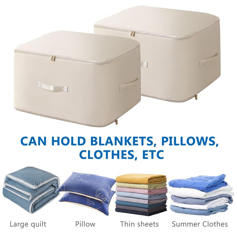 OUZHOU 2Pcs Ultra Space Saving Self Compression Storage Bag,space saver