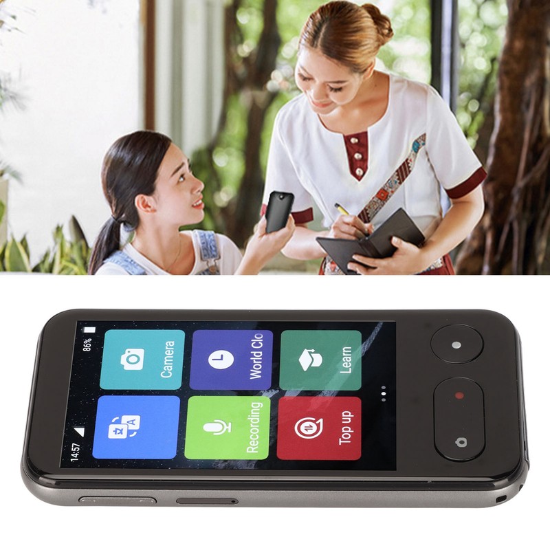 Language Translator 133 Languages 4.0 Inch Touch Screen Portable Smart