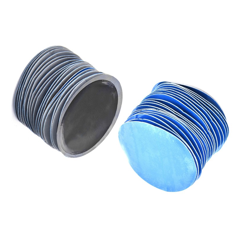 80Pcs/Box 58mm Car Round Natural Rubber Tire Tyre Puncture Repair