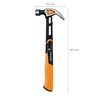 Fiskars Universal Hammer IsoCore M with Curved Claw, Length: 34