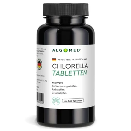 Algomed® Chlorella Vulgaris Microalgae Tablets 1417096 100 G Green