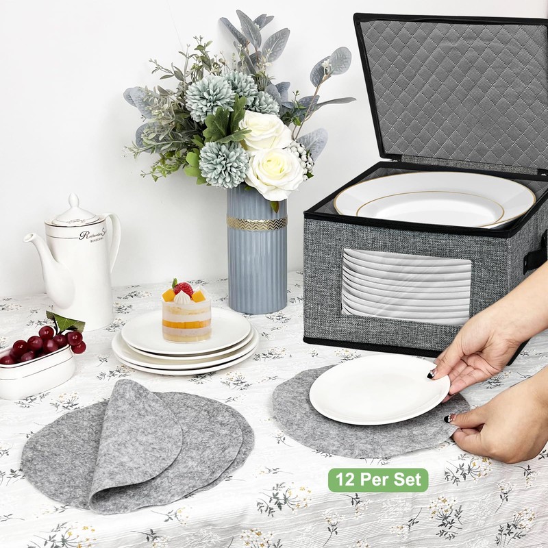 China Storage Containers, 12 Inch Dish Dinner Plate Storage Containers,