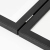 Sonefreiy Picture Frame 5x7 4x6 Multi Black Trifold 3 Photo