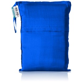 Nod-Pod 100% Pure Silk Inner Sleeping Bag Liner - Many Colours (Blue - Blue)