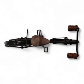 FTWDesign Decorative Item Men's Bicycle Decorative Metal in Black