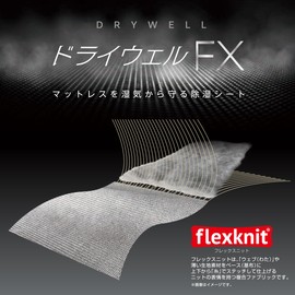 Nishikawa CM04906001 Drywell FX Dehumidifying Sheet, Washable, Absorbs Moisture, Includes Moisture Absorption Sensor that Shows When to Dry, Antibacterial, Deodorizing, Mildew Resistant, Lightweight