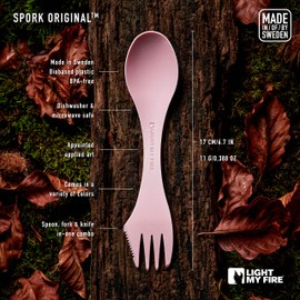 Light My Fire 26312 Light My Fire Spoke BIO 2 Pack Rusty Orange/Slate Black