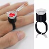 타투 스펀지 색소컵 세트 링반지 반영구 뷰티소품 Tattoo Sponge Pigment Cup Set Ring Binder Semi-Permanent Beauty Accessories [3 rings + 100 sponges]